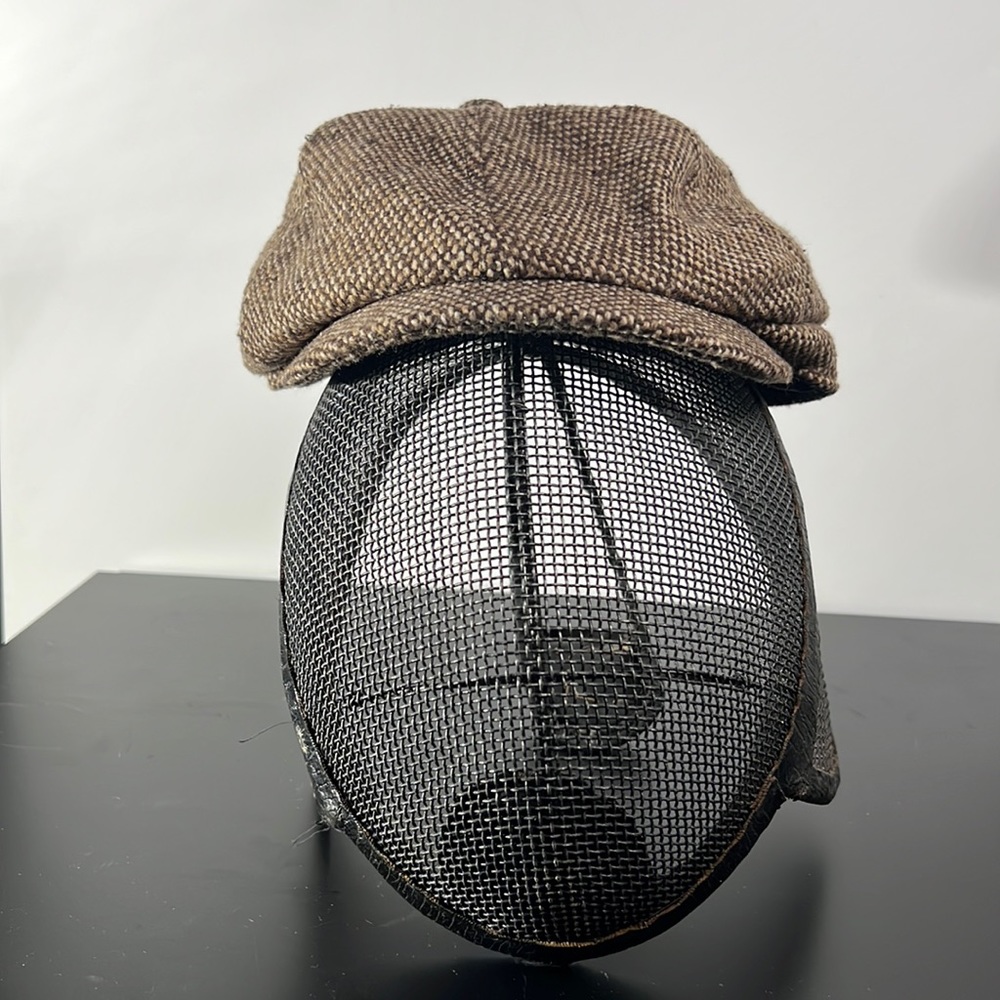 School Boy Cap, S/M, Brown